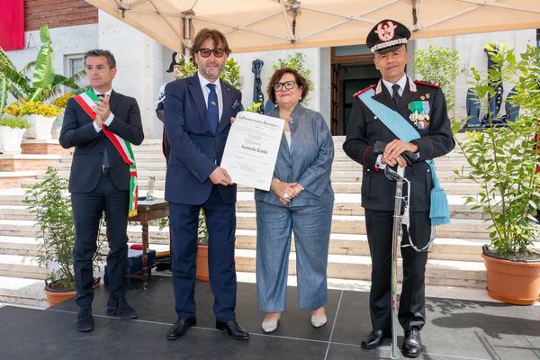 L'Onorificenza di Ufficiale dell’Ordine “Al Merito della Repubblica Italiana” al nostro socio Antonello Caria